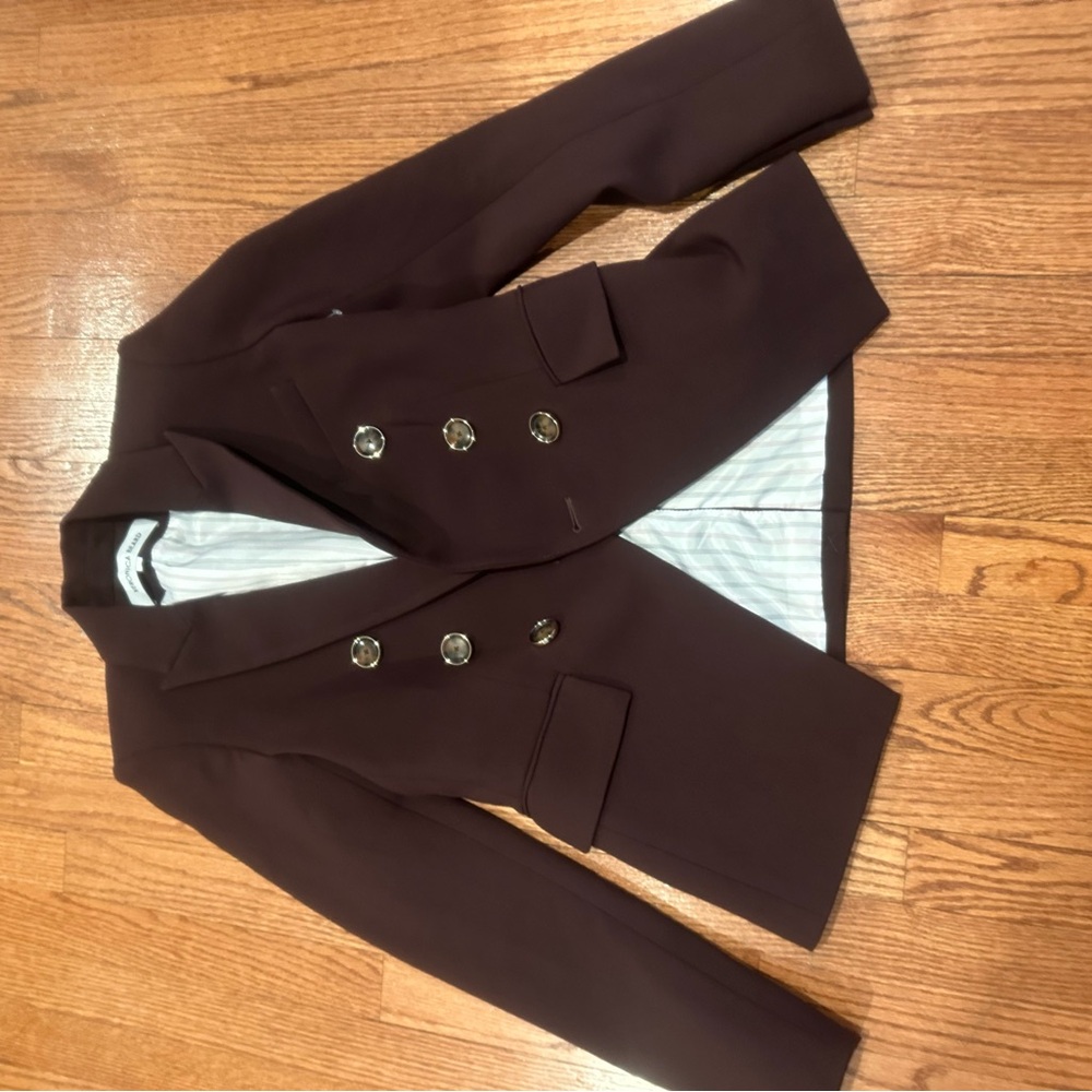 VERONICA BEARD
double-breasted button blazer - image 2